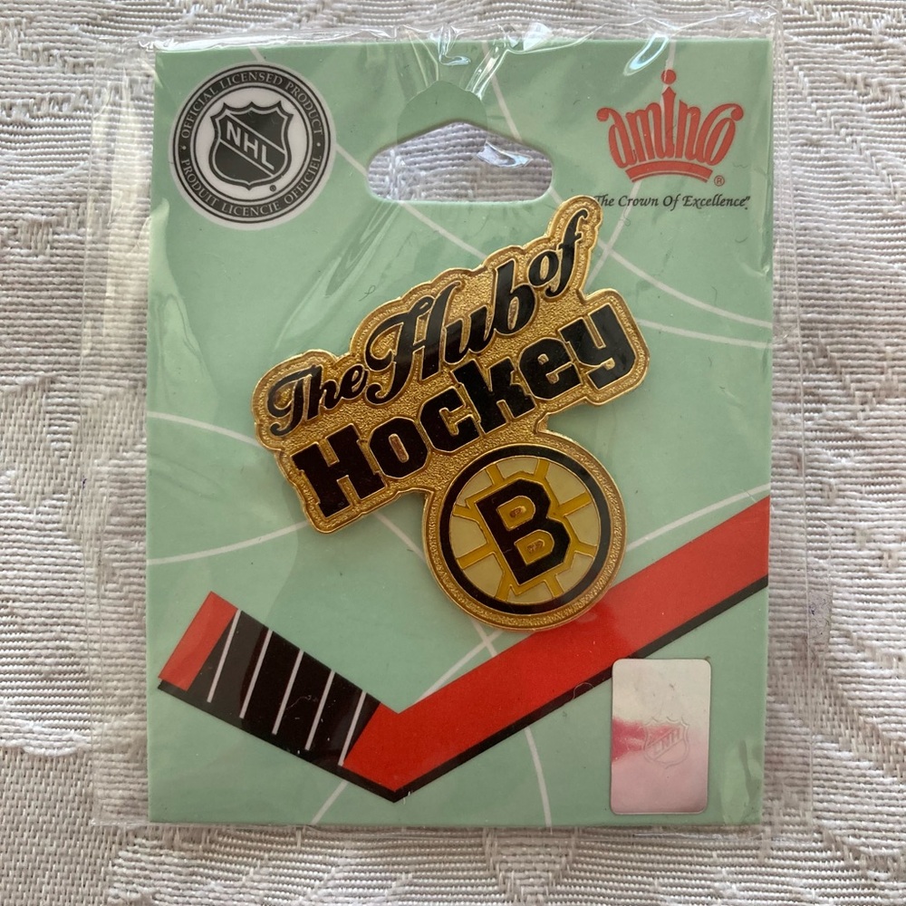 Boston Bruins 'The Hub of Hockey' Pin